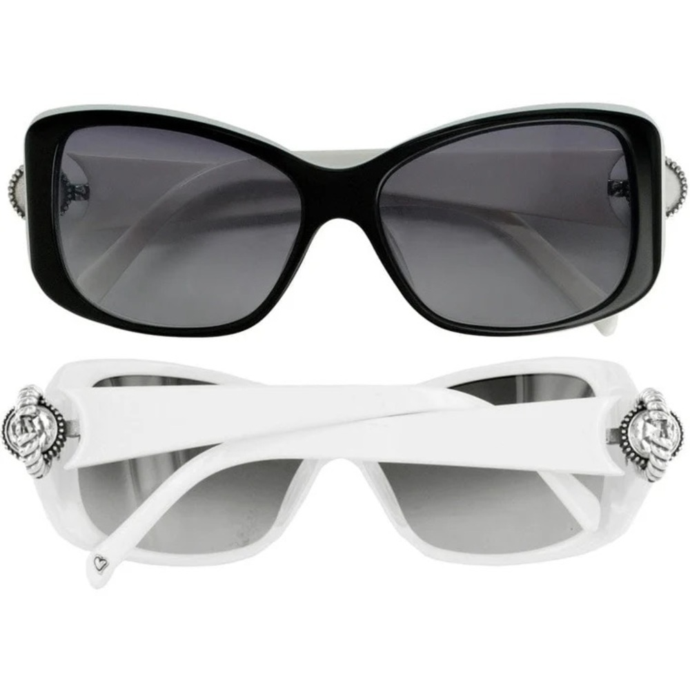 Brighton Black and White Twinkle Sunglasses